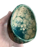 Cheﬁora™ High-Quality Pottery Herb Stripper Bowl – Modern Design, Functional Performance