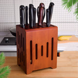 Chefiore™ Wall-Mounted Ventilated Kitchen Knife Holder – Space-Saving & Hygienic Knife Organizer