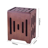 Chefiore™ Wall-Mounted Ventilated Kitchen Knife Holder – Space-Saving & Hygienic Knife Organizer