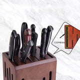 Chefiore™ Wall-Mounted Ventilated Kitchen Knife Holder – Space-Saving & Hygienic Knife Organizer