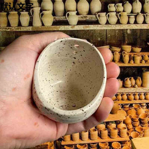 Cheﬁora™ High-Quality Pottery Herb Stripper Bowl – Modern Design, Functional Performance