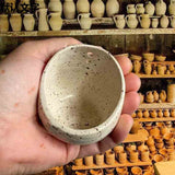 Cheﬁora™ High-Quality Pottery Herb Stripper Bowl – Modern Design, Functional Performance