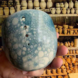 Cheﬁora™ High-Quality Pottery Herb Stripper Bowl – Modern Design, Functional Performance