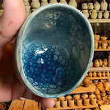 Cheﬁora™ High-Quality Pottery Herb Stripper Bowl – Modern Design, Functional Performance